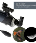 AstroMaster 102AZ Telescope For Beginners With A Short Tube Refractor and viewing optics for land-based targets