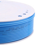 Blue 4mm OD Polyurethane Pneumatic Hose 2.5mm ID Tubing for Air Compressors and Tools, 200 Meters Long TPU Reel