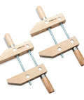 Shop Grade 12 Inch Wooden Handscrew Clamps Pair For No Sweat Woodworking and Reliable Repairs Featuring Heavy Duty Acme Screws.
