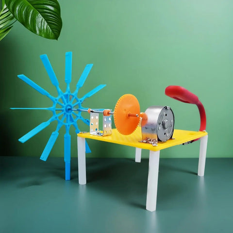 Hands On Micro Hydro Generator Kit For Beginners And Students Light Up An LED With A Water Turbine Model Science Project For Home Lab And DIY Renewable Energy Fun 5 Piece Kit, tabletop model