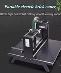 Lightweight Electric Brick Cutter 220V 3000W Heavy Duty Masonry Saw With Variable Speed showcasing a portable design with steel blade.