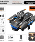 Dope Dual Camera Drone With Built In LCD Remote Screen For 8K Aerial Photography, Brushless Power, Optical Flow Hover displayed