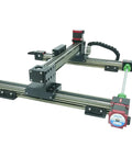 H2 45 Belt Driven Linear Motion Guide Rail Module With Actuator Gantry For Industrial Automation Heavy Duty 2 Axis System X 100mm Y 100mm Stroke High Precision CNC And Automation Motion Kit Plug And Play Ready, belt-driven gantry