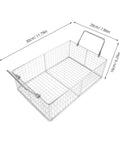 Ultrasonic Cleaning Basket For Delicate Gear And Jewelry Stainless Steel Lab Accessory That Keeps Small Parts Secure Boosts Fluid Circulation And Prevents Tangles In Watch Parts Jewelry Pieces And Tiny Tools, 30 x 20 x 16 cm