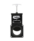 Bladex 3 Inch Waste Valve Body With Metal Handle Mess Free RV Campers Replacement Valve Compatible With GrenTec Blade Bristol Anonda