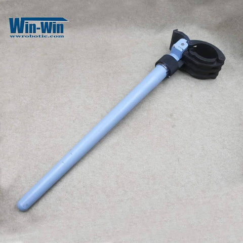 Waterjet cylinder wrench with blue rod and black clamp, 3-inch OD; Win-Win logo visible.