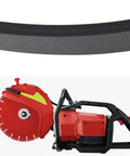 Heavy Duty Drive Belt Replacement For Hilti DSH Cut Off Saws With 12 Inch And 14 Inch Wheels shown in detail view
