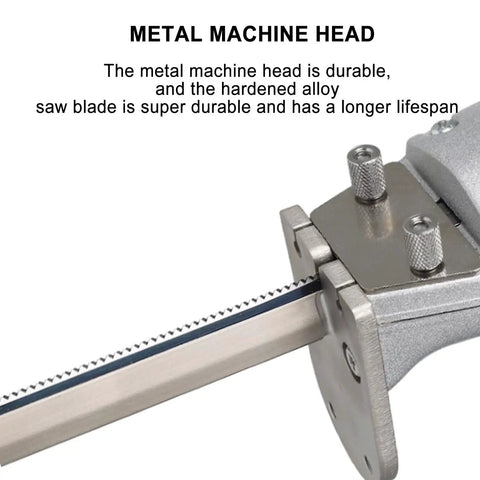 Close-up of the durable metal machine head of Beast 300W Foam Cutter With Adjustable 6, 8, and 12 Inch Cutting Heights.