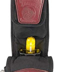 Front view of Stronghold Clip On Insta Vest Package with padded phone holster, showing multiple tool pockets and holders.