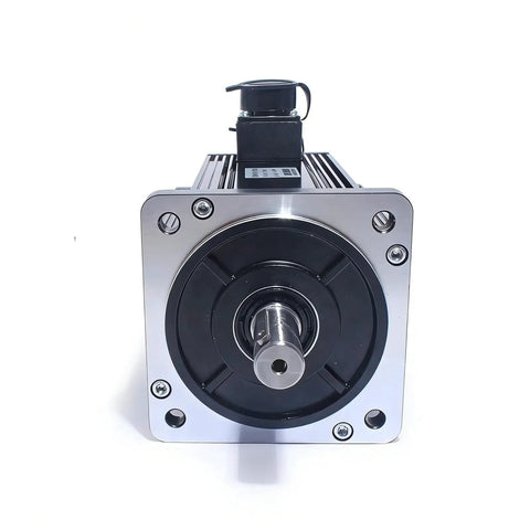 Front view of Rock-Solid 380V AC Servo Motor With 5.7 KW 1000 RPM 27 Nm Closed-Loop Encoder Three-Phase Permanent Magnet Design Fully Matched Driver AASD-40A