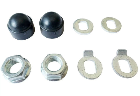 14Mm Hub Motor Nut Kit For High Power E Bikes And E Scooters Built For Real Power With Steel Locknut Serrated Anti Loosening Washer