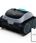 Cordless Robotic Pool Cleaner With No Fuss All-In-One Cleaning For Inground And Above Ground Pools, 150 Minute Runtime