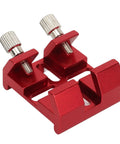 Dovetail Base Finder Scope Mount Bracket For Precise Track Cutting Aluminum Alloy Optical Telescope Red Finish with thumbscrews