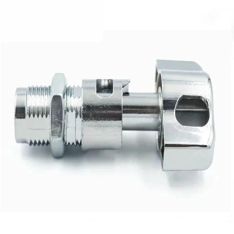 Keyless Cam Lock Handle For Drawers And Cabinets With Hook, Zinc Alloy Locker Lock, side view of marine-grade construction part