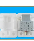 Genuine Air Cooled Magnetron Replacement For LG Microwave 2M246-15TAG in protective foam packaging, showing detailed parts and connections.