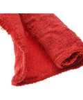 Close-up of 60 Pack 14 By 14 Inch Heavy Duty Shop Towels Red Virgin Cotton Absorbent Reusable Washable Wipes For Oil Grease Water And Chemicals Will Not Scratch Delicate Surfaces