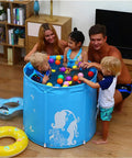 Portable Bathtub With Cover For Adults, Folding Spa Soak Tub, 31 Inch Freestanding Soaking Tub, Non Inflatable Ice Bath Tub