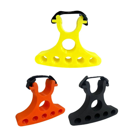 Three colored Two Pack Bicycle Maintenance Handlebar Clip On Stand Mount Brackets with adjustable straps