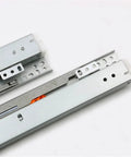 Floor Mounting Drawer Slides For Cabinets And Cupboards, Underfloor Guides And Rails, Durable Steel, 500mm Length