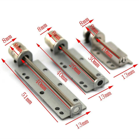 Compact 8mm Diameter Mini DC Stepper Motor With Long Linear Actuator 5V Stroke 30mm Or 40mm 2 Phase 4 Wire Micro Motor