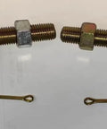 Two Piece Tie Rod Ends Kit TE 1016 Replacement for Polaris RZR 170 Outlaw 90 110 Sportsman 90 and Yamaha Banshee 350 Grizzly Raptor Wolverine Fits 1UY 23841 00 00 ATV UTV Built to Last, pair with cotter pins