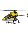 120S2 RC Helicopter BNF with SAFE Technology, lightweight carbon fiber airframe, durable polymers, precise mechanical tolerances