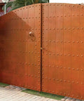 Rust Activator For Metal Effects 1 Gal PA904 Water Based Acidic Solution To Pre Treat Reactive Iron Metallic Paint on metal gate.