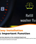 Washer Fluid Level Sensor For Cadillac Escalade 2007 2014 And Chevy Avalanche Silverado Suburban 2007 2013 2011 2014 Replacement Easy Install High Quality Plug And Play dashboard warning icon