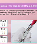 Complete Inner Screws Set And Full Internal Metal Bracket Kit For iPhone 13 Repair DIY handles three color bottom screws