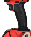 Milwaukee Fuel cordless impact wrench with three eighth inch hex chuck from Kickass Brushless Cordless Two Piece Power Duo.