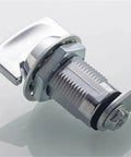 Close-up of Keyless Handle Cabinet Cam Lock For Boxes Cabinets Lockers Doors Drawers Wardrobe Yacht Car Bathroom Window Hardware DIY MMS477