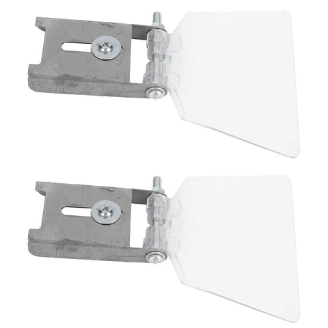 2 Pack Bench Grinder Eye Shields For 125 150 200 250 Grinders Beefy Grade Durable Stainless Steel Frame