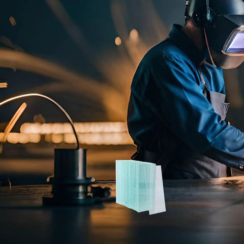 Get These Top Tier Welding Lenses Glass Replacement For Your Hood Eye Protection High Transparency Plus Grinding And Cutting Gear You Will Love in a workspace.