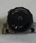 Buttery Smooth Rotary Vane Pneumatic Actuator With Double Acting Swivel Motion and Elastic Cushioning Ends top view showing compact design.
