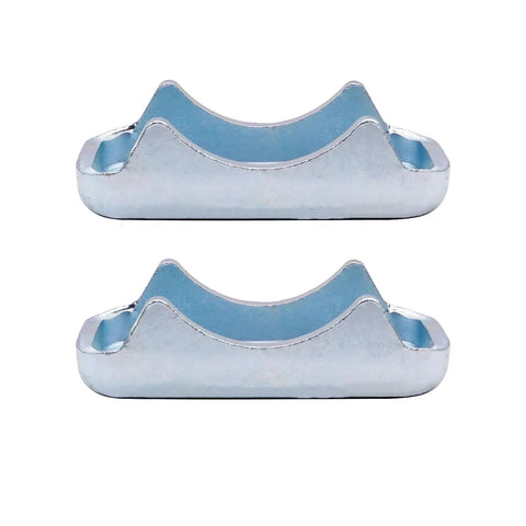 Set of 2 heavy-duty steel weld-on 3 Inch Axle Tube Leaf Spring Perch Mounting Brackets For Dana 60 And 3 Inch Housings
