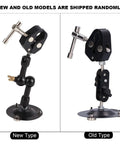 New and old models of Pro Grade Soldering Stand Clamp With Magnetic Helping Hands 360 Degree Rotation for electronics and DIY repairs.