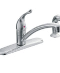 Chateau Chrome Single Handle Kitchen Faucet With Protege Side Spray 4 Hole Mount Model 67430 Replacement Part