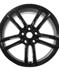 Freshly Resurfaced 19 Inch Oem Aluminum Wheel For Tesla Model S 2012 Through 2016 Bulletproof Alloy Rim view from front