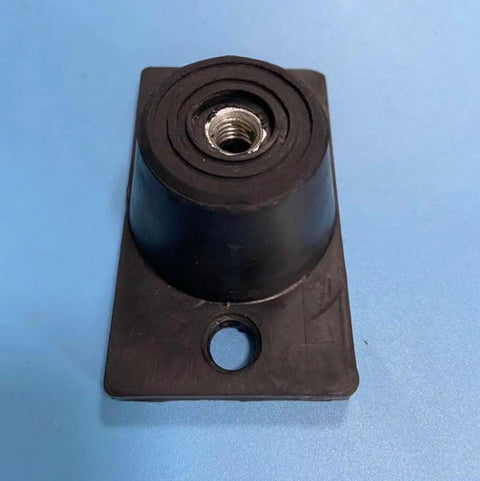 4 Pack M10 Rubber Floor Mounted Vibration Isolators for Air Conditioner Outdoor Unit and Machine Shock Absorber Brackets