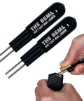 Universal Magazine Loader 2 Pack For All Calibers Easy One Handed Loading Reduces Strain Not a Speed Loader shown in use