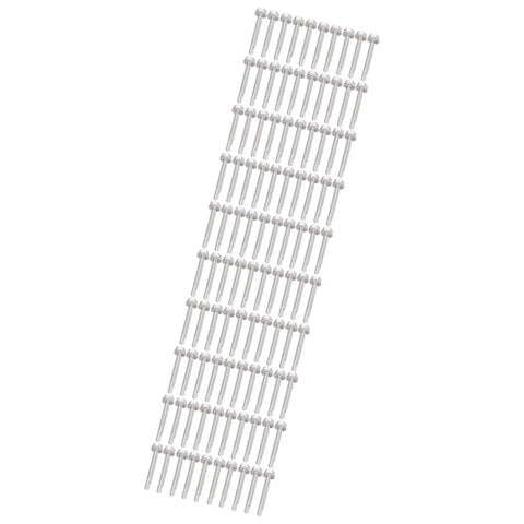 Self Drilling Screw Kit 100 Pieces Stainless Steel Hex Washer Screws And Self Tapping Screws For Home Office Equipment Built Tough Rust Resistant 304 Stainless Steel With Pointed Drill Tip