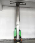 Pro Grade Fully Automatic Wall Plastering Machine For Indoor Mortar Leveling And No Fuss Interior Surface Finishing on display with vertical lift.