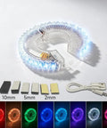Rechargeable Bike Wheel Lights With 21 Dynamic Modes And Full Color Options Clip On Hub LEDs For Night Riding Safe For Kids