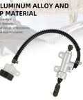 Rear Brake Master Cylinder With Reservoir For Hawk 250 Motorcycle Hydraulic Pump Replacement 250cc Caliper Upgrade