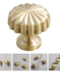 Solid Brass Cabinet Pull Handle 30mm Gold Finish Drawer Knob For Kitchen Cupboard And Wardrobe Hardware Built To Last Easy Install