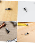 Heavy Duty Stainless Steel Reset Spring Indexing Plunger With Knockout Self Locking Grip on wood and fabric surfaces.