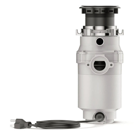 High Speed Garbage Disposal for Kitchen Sink With Power Cord, Compact One Third HP 1900 RPM Waste Disposer front view