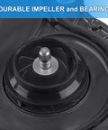 Durable impeller and bearing of Heavy Duty Electric Engine Water Pump Compatible With Toyota Prius Prius C Prius V And Lexus CT200h Hybrid Cooling System Replacement 161A029015.