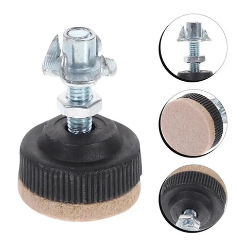 Heavy Duty Furniture Leveling Feet Set 20 Pieces No More Wobble Adjustable Table Chair Leg Supports for Tables Shelves Cabinets and Sofas