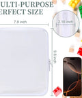 Three Pack Clear Hard Shell Zipper Cases For Makeup And Toiletry Organization And Diaper Bags Grab And Go Waterproof